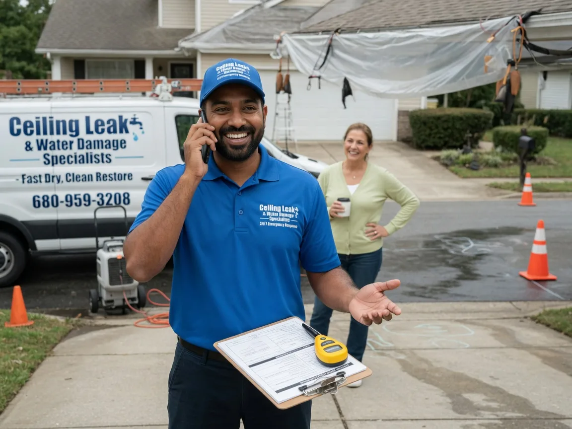 Ceiling Leak Cleanup Neeses, SC FAQs